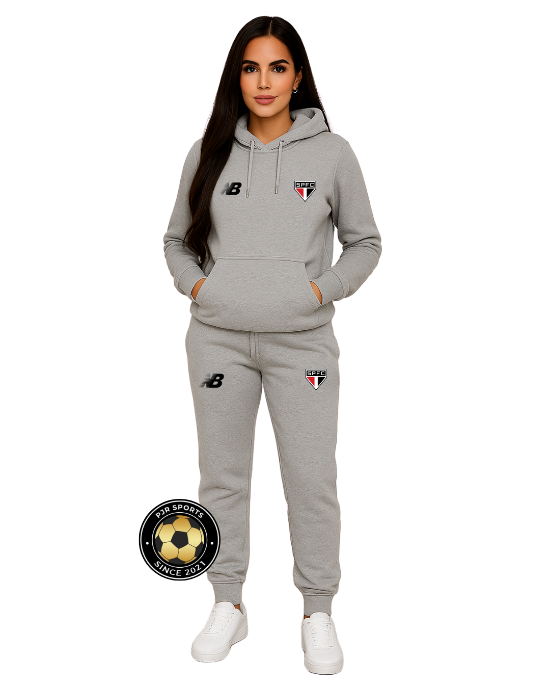 Conjunto de Moletom do São Paulo New Balance | Sports PJR