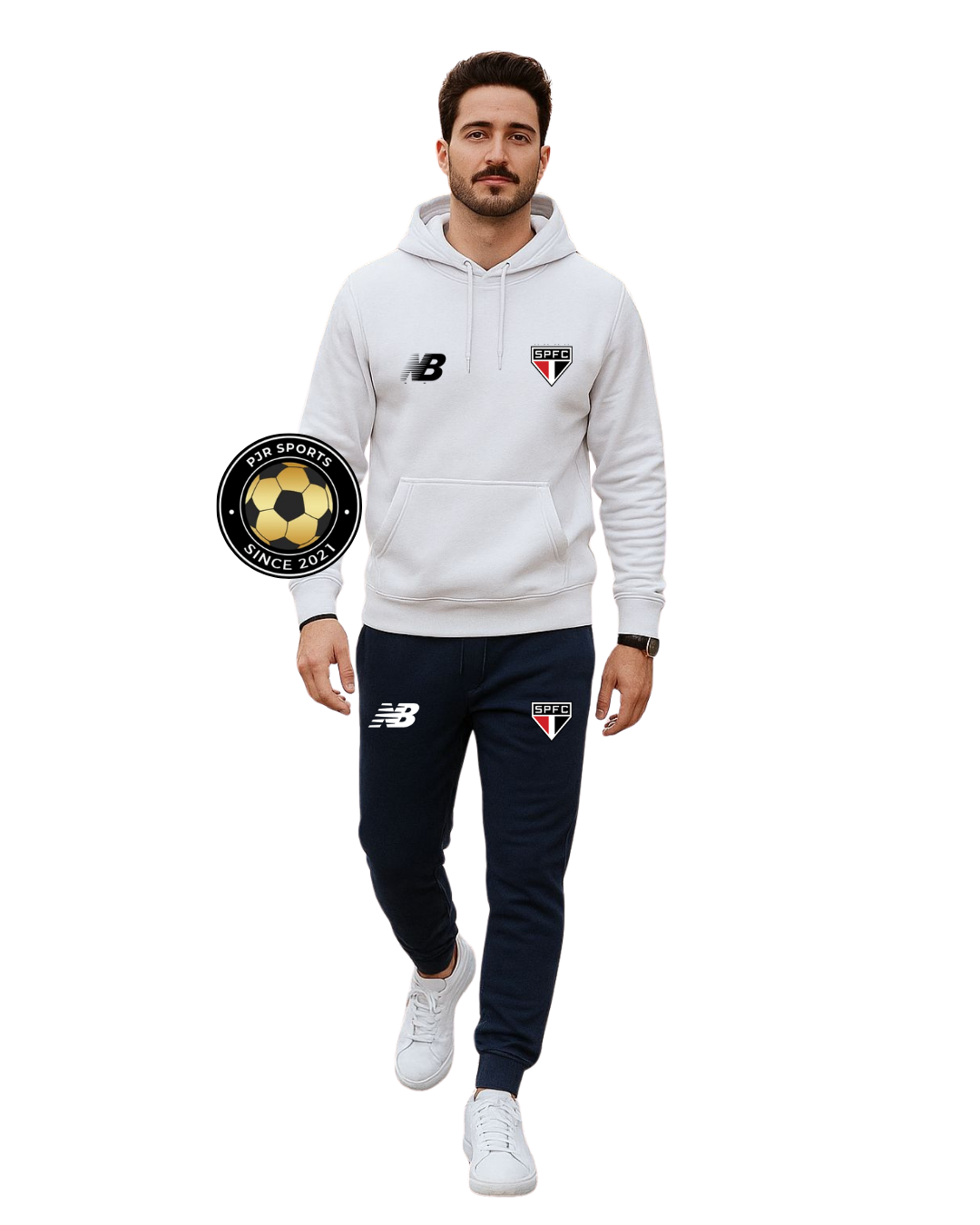 Conjunto de Moletom do São Paulo New Balance | Sports PJR